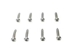 8 ea Steel Tail Light Torx Screws for Jeep YJ & TJ 1987–2006