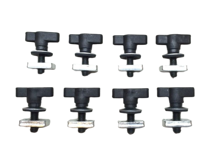 1987 to 1995 Jeep Wrangler Hard Top Thumb Screws/Nuts/Washer/ KIT Fits All YJs - Image 2