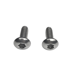 2 ea Steel Front Bumper Torx Bolt Set for 1987–6 Jeep YJ TJ