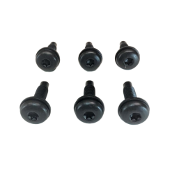 6-Piece Roll Bar Torx Bolt Set Fits Jeep Wrangler CJ5 & CJ7