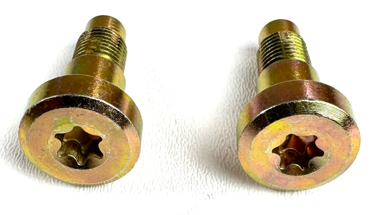 2 ea. Seat Belt Upper Shoulder Harness Torx Bolt | 7/16-20 Threads Compatible with Jeep Wrangler 1982 to 2006 CJ / YJ / TJ