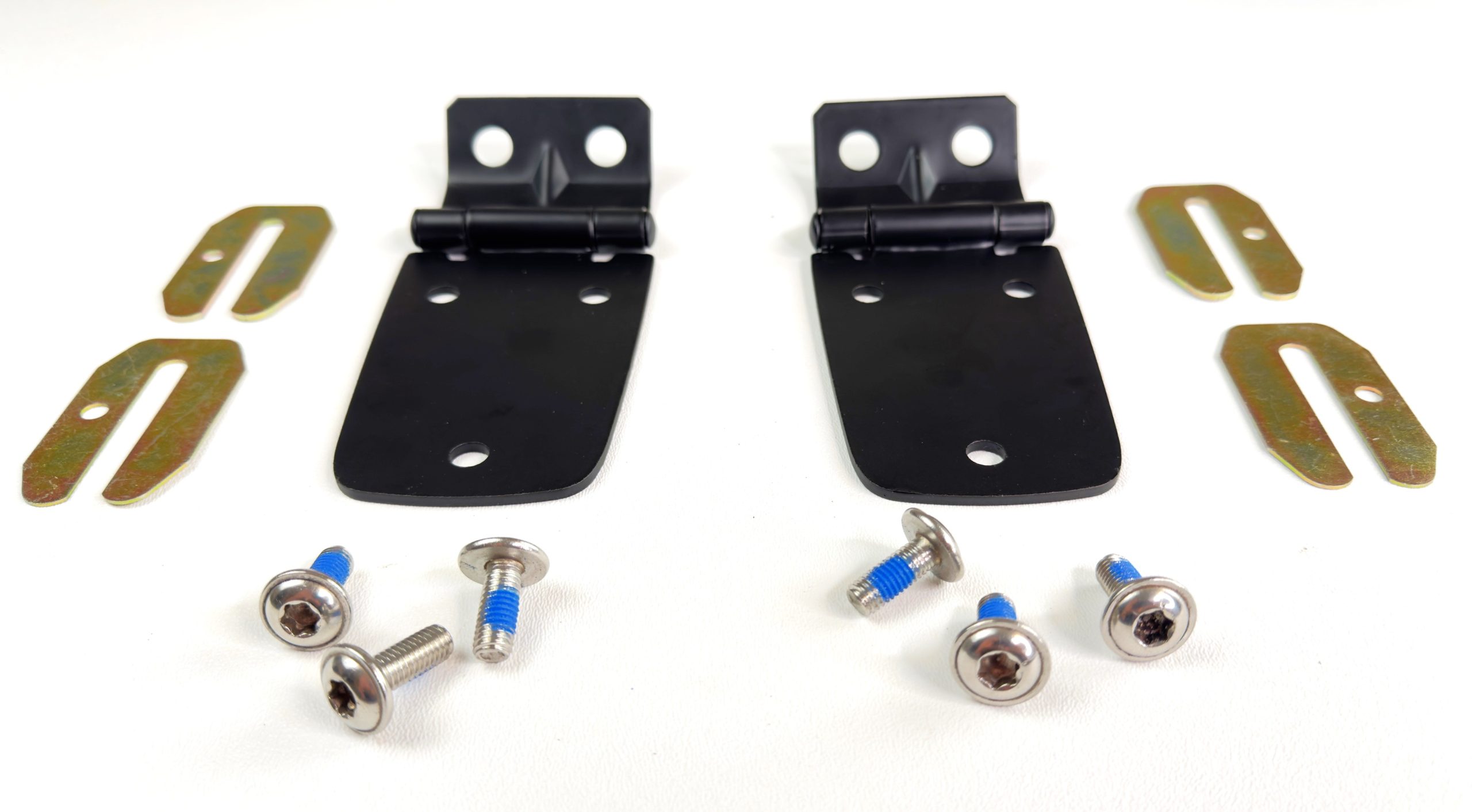 Set of 2 Hood Hinges and Torx Screws Fits 1997-2006 Jeep Wrangler TJ | LJ Models - Image 2