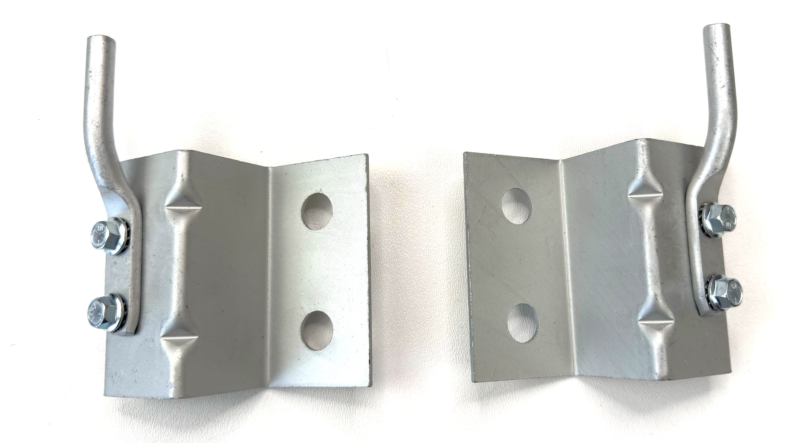 Door Limit Strap Mounting Hinge Brackets & Pins Jeep CJ Wrangler YJ 76-95 - Image 5